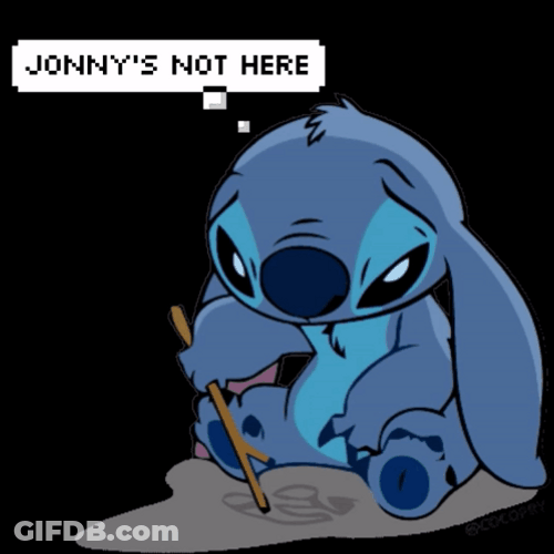 Missed Me Johnny's Not Here GIF