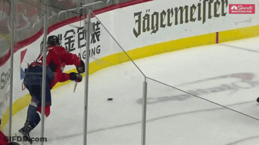 Missed Shot On Hockey Game GIF