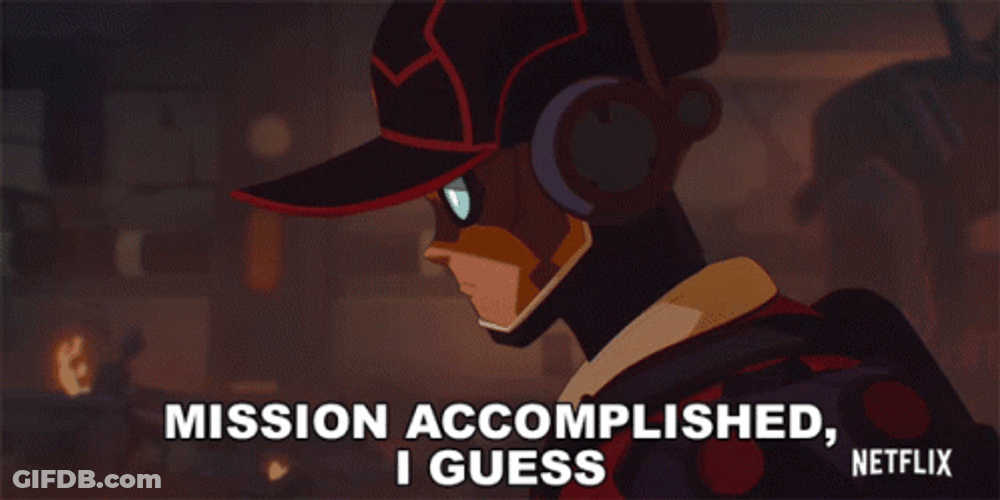 Mission Accomplished Love Death And Robots GIF