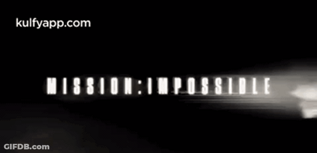 Mission Impossible GIF