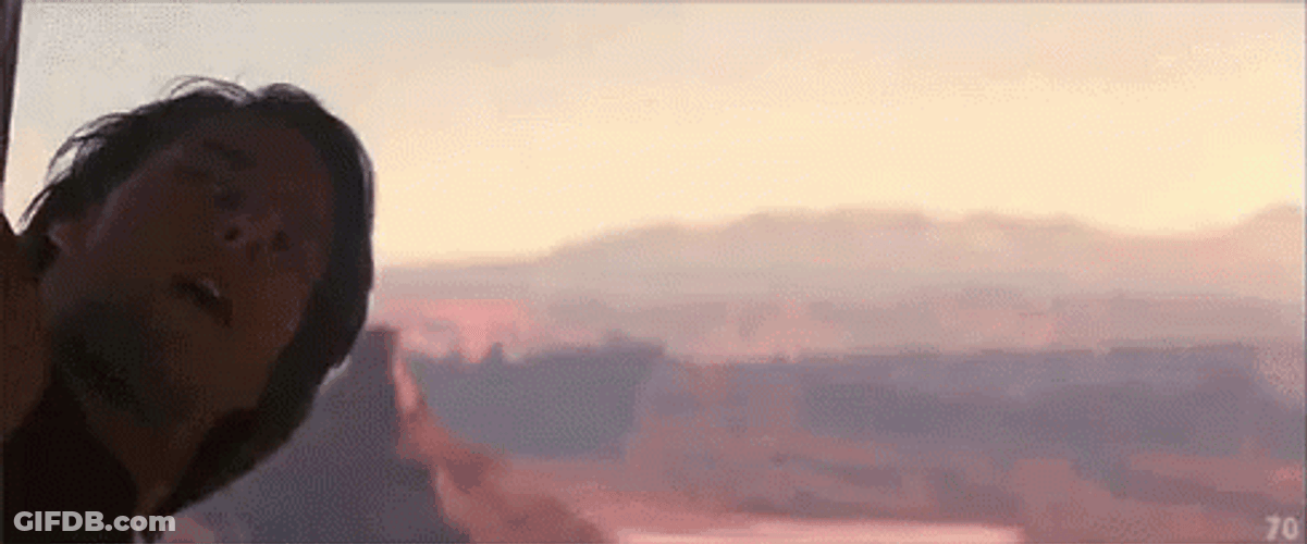 Mission Impossible Tom Cruise Climbing In The Mountain GIF