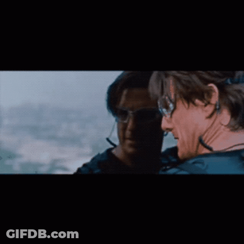 Mission Impossible Tom Cruise Epic Scene GIF