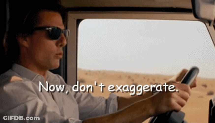 Mission Impossible Tom Cruise Now Dont Exaggerate GIF