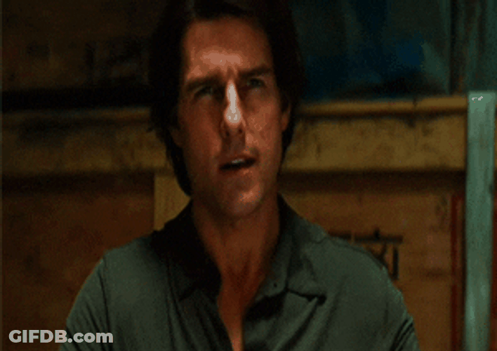 Mission Impossible Tom Cruise Talking Seriously GIF