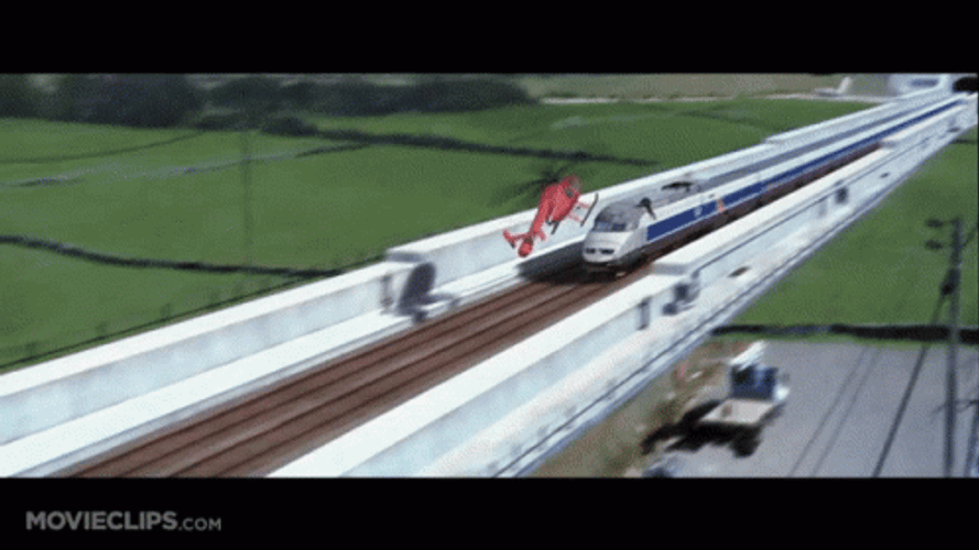 Mission Impossible Train Tunnel Helicopter Route GIF