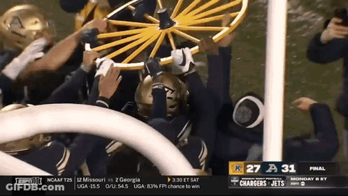 Missouri Vs Georgia Football On ESPN GIF