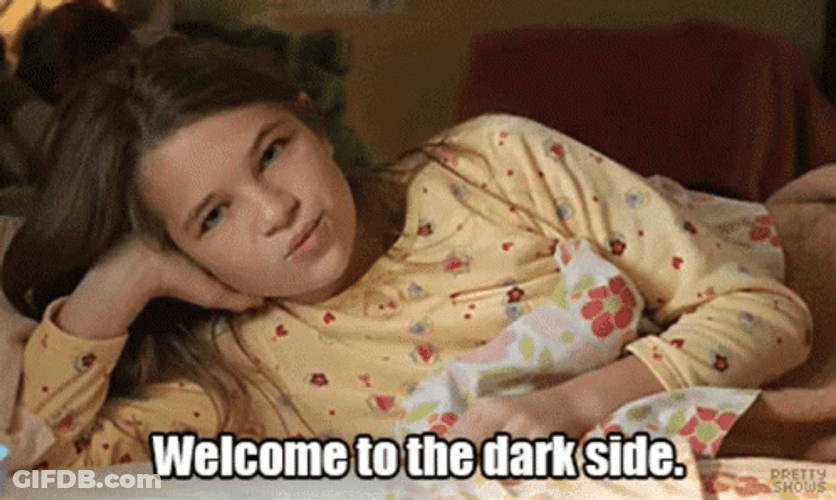 Missy Cooper Welcome To The Dark Side GIF