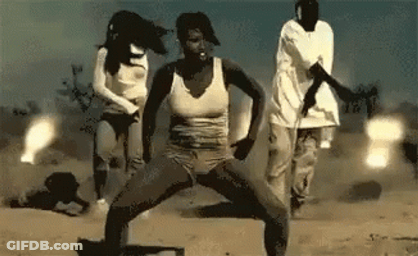 Missy Elliot Dancing In Desert GIF