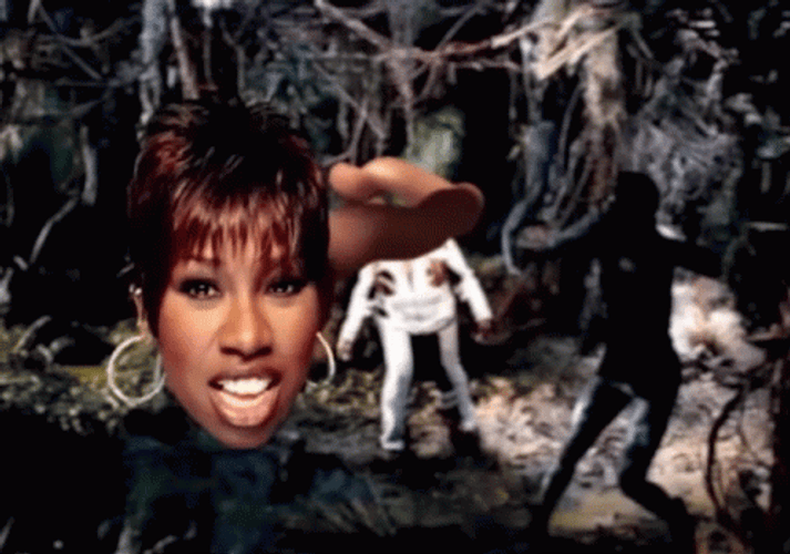 Missy Elliot Long Neck GIF