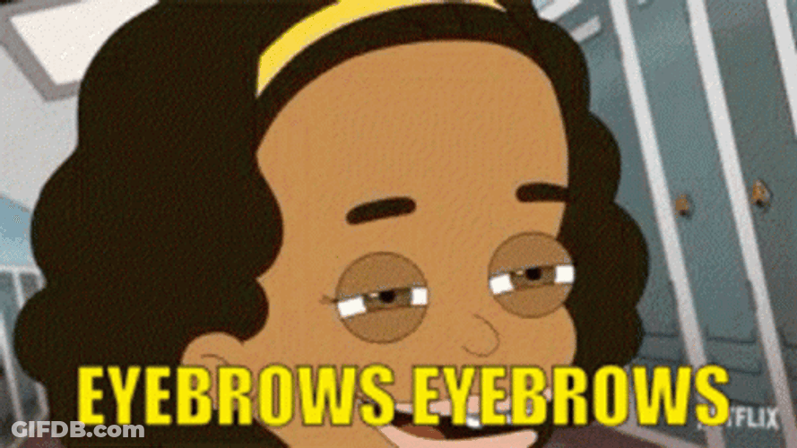 Missy Foreman Eyebrows Eyebrows Up GIF