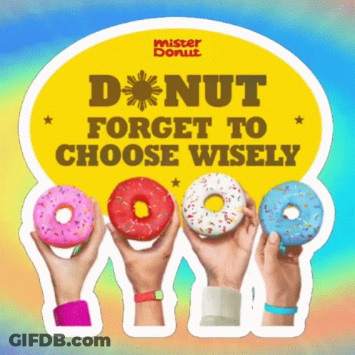 Mister Donut Advertisement Donut Forget GIF