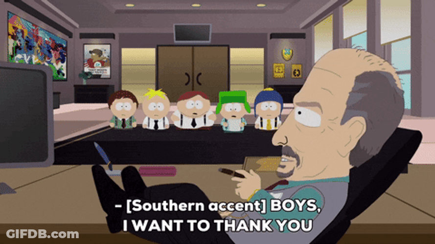 Mister Peters Saying Thank You To Kids In His Office GIF