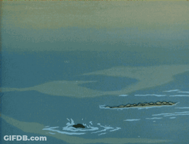 Mister T Swinging An Alligator GIF