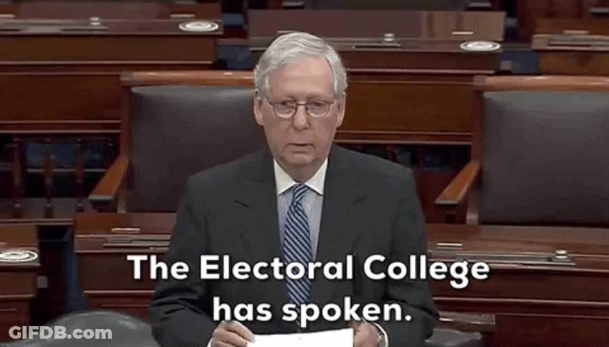 Mitch McConnell Flipping Script Meme GIF