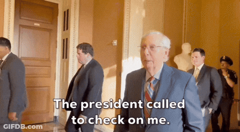 Mitch McConnell President Called Meme GIF