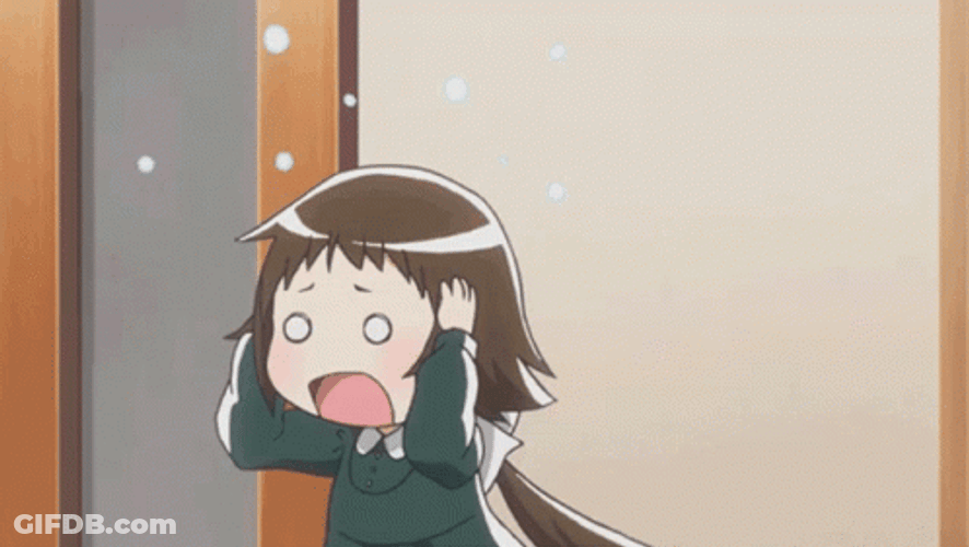 Mitsumine Mashiro Running Around Hell Nah GIF