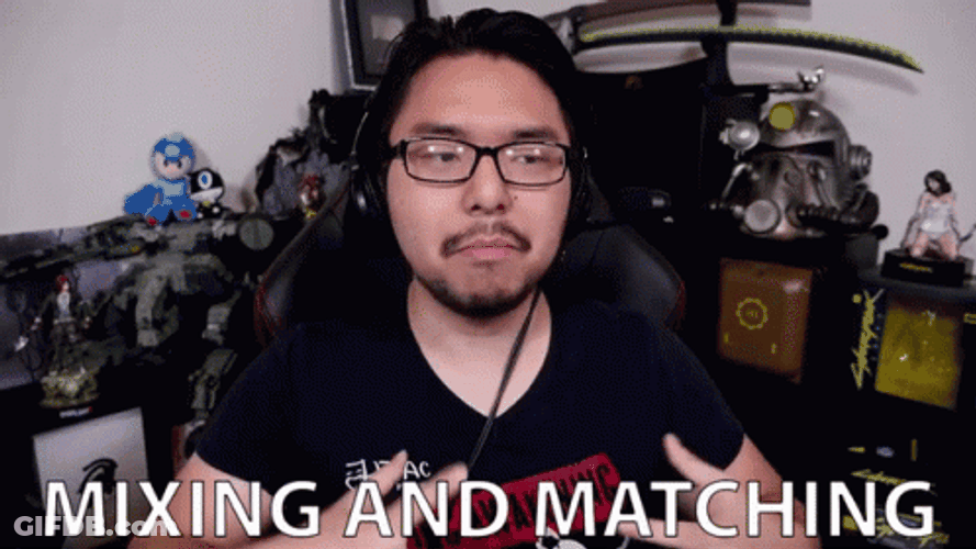 Mixing And Matching Podcast GIF