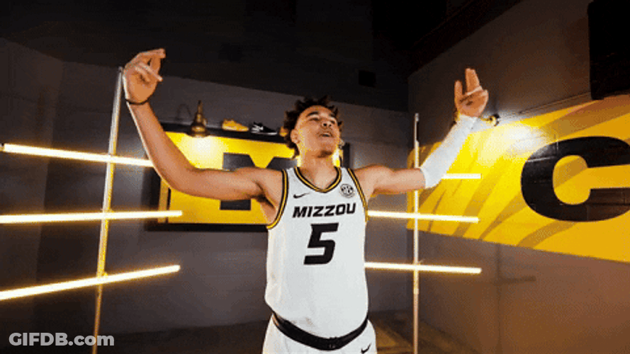 Mizzou Cheer Up GIF