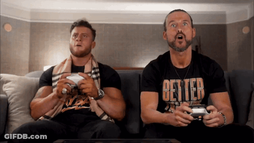 Mjf Adam Cole Gaming Gamers GIF