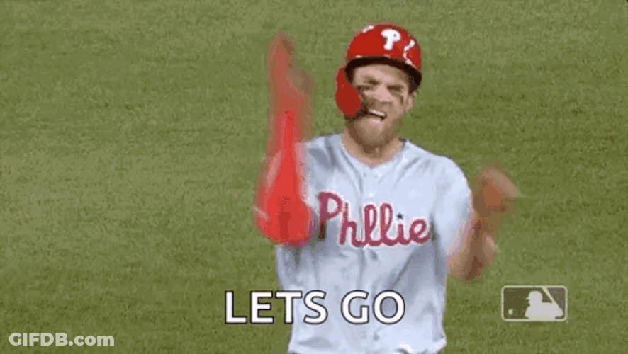 MLB Bryce Harper Philadelphia Phillies GIF