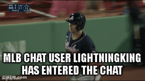Mlb Chat Lightingking GIF