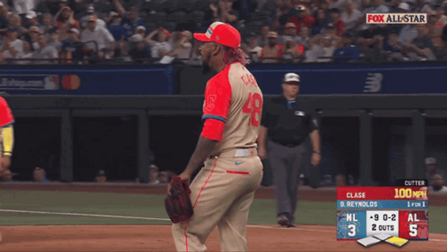 MLB Cleveland Guardians Emmanuel Clase GIF