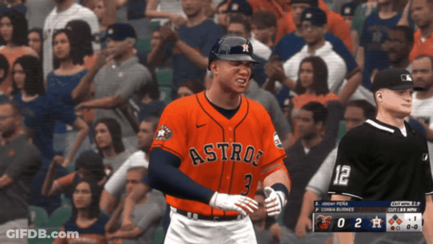 MLB Houston Astros Jeremy Pena Applauding GIF