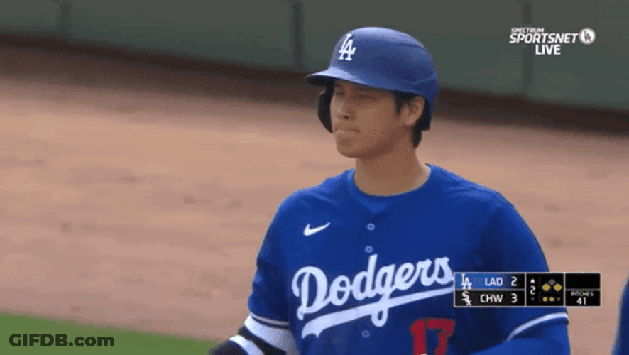 MLB LA Dodgers Shohei Ohtani GIF