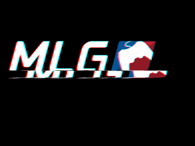MLG Major League Gaming Logo Glitch GIF