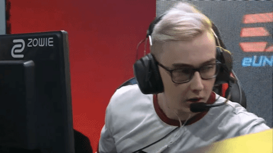MLG Major League Gaming Nervous Player GIF