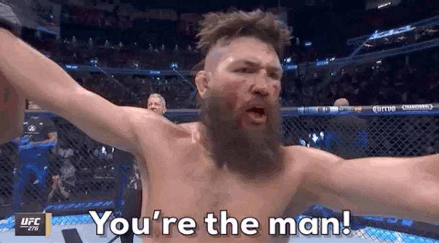 Mma Fighter Bryan Barberena You Da Man GIF