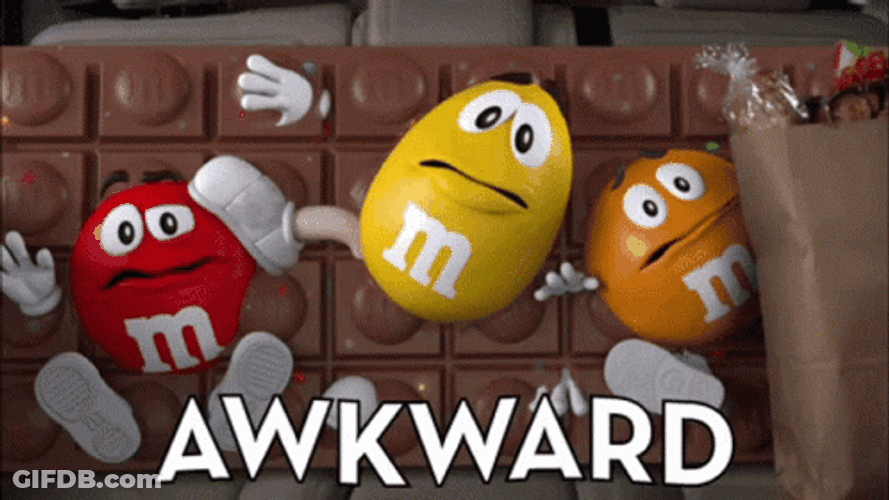 MMS Awkward Reaction GIF