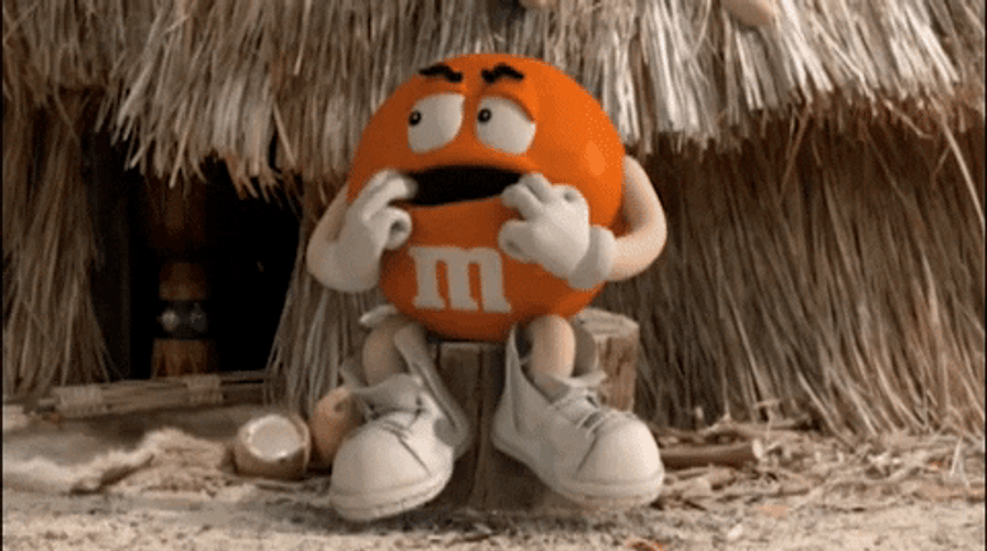 MMS Chocolate I'm Fine GIF