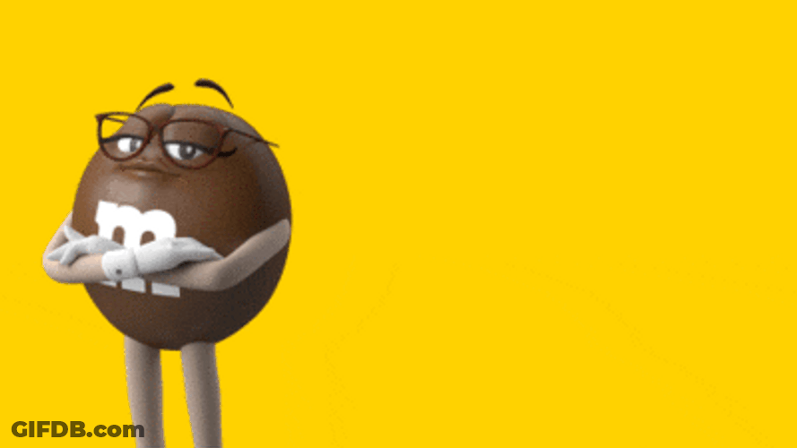 MMS Chocolate Job Is Done GIF