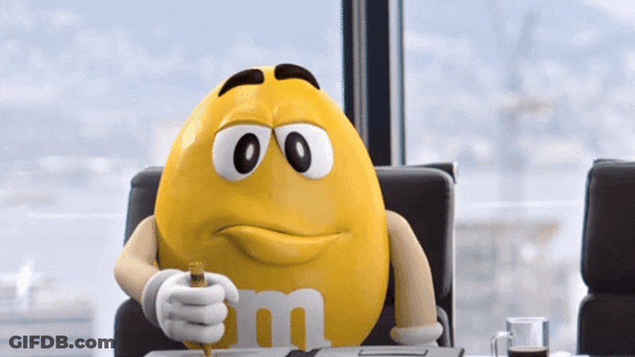 MMS Chocolate Oh I Know GIF