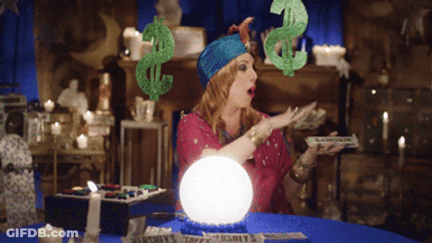 Mo Money Fortune Teller GIF