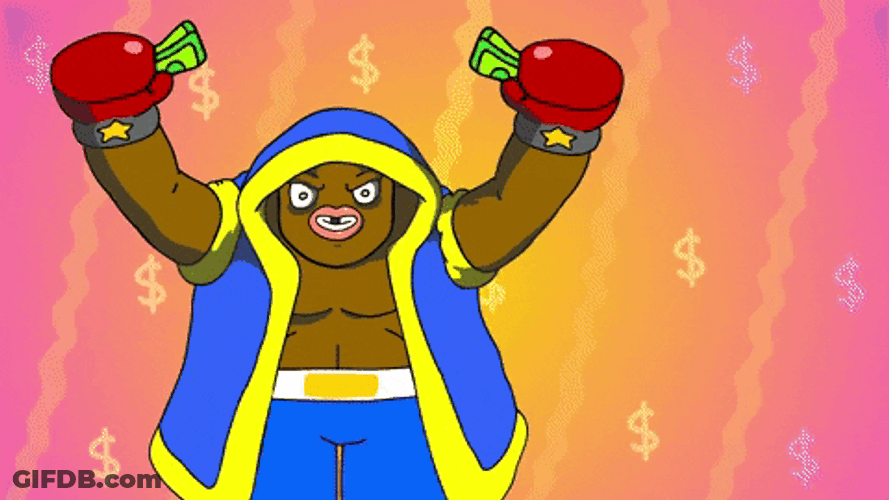 Mo Money I Got Paid Big Boy Boxing GIF