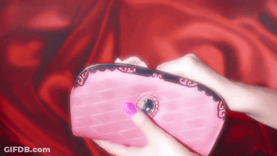 Mo Money Pink Wallet GIF