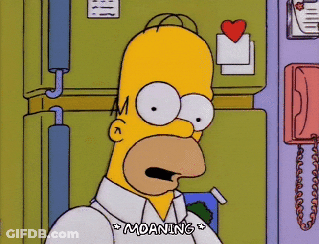 Moaning Homer Meme GIF