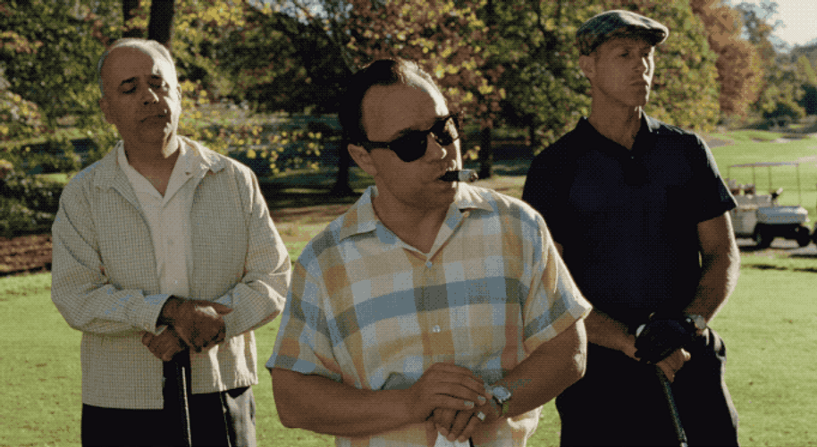 Mob Boss Robert De Niro Smoking GIF