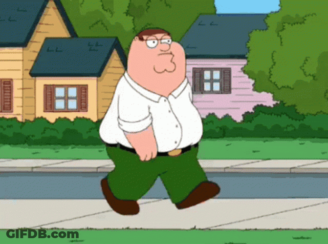 Mob Gang Beat Up Peter Griffin GIF