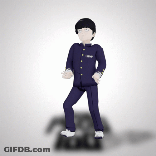 Mob Psycho 100 Kageyama Dancing GIF