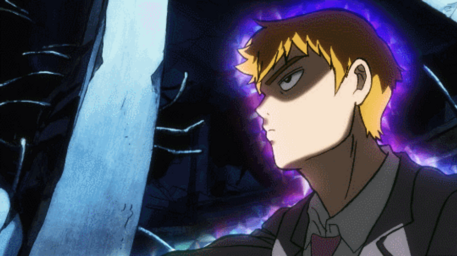Mob Psycho 100 Reigen Power Throw GIF