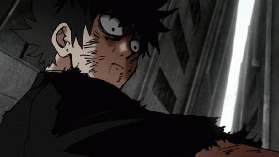 Mob Psycho Shigeo Kageyama Angry GIF