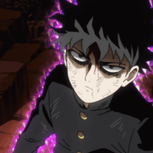 Mob Psycho Shigeo Kageyama Power GIF
