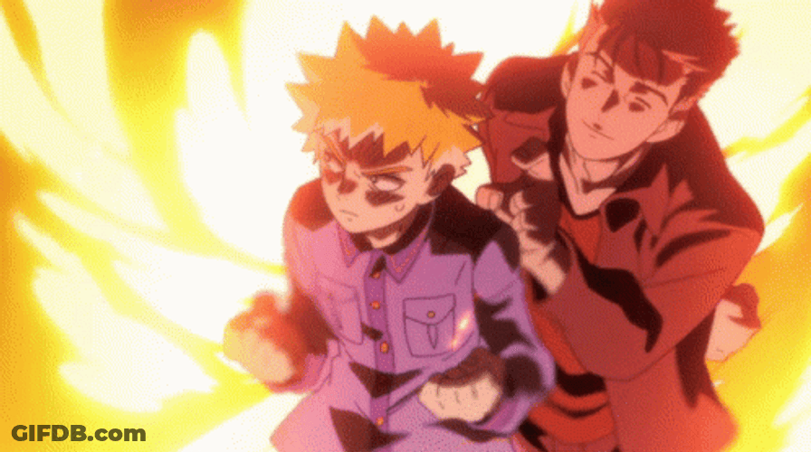 Mob Psycho Teruki Hanazawa Teleport GIF