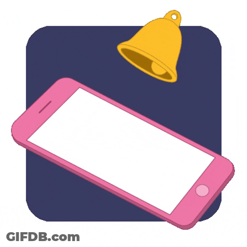 Mobile Phone Bell Ringing GIF