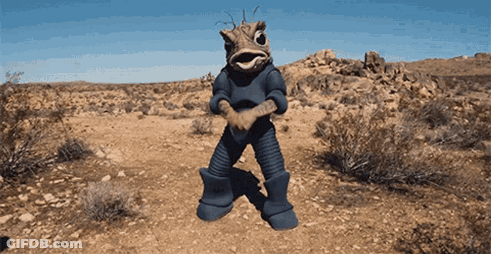 Moby Rich Alien Dancing GIF