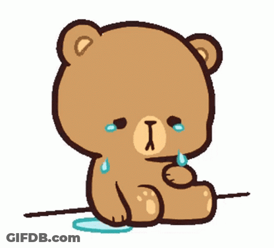 Mocha Bear Cry GIF
