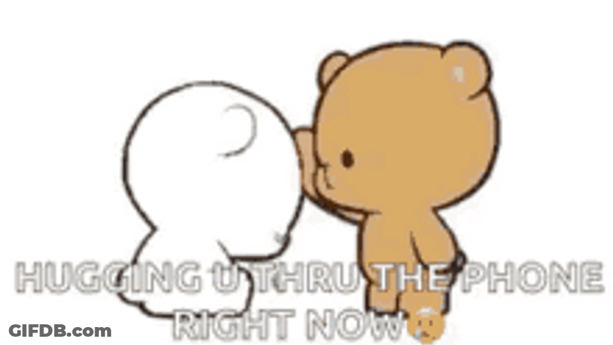 Mocha Giving Comfort Hug To Crying Milk GIF